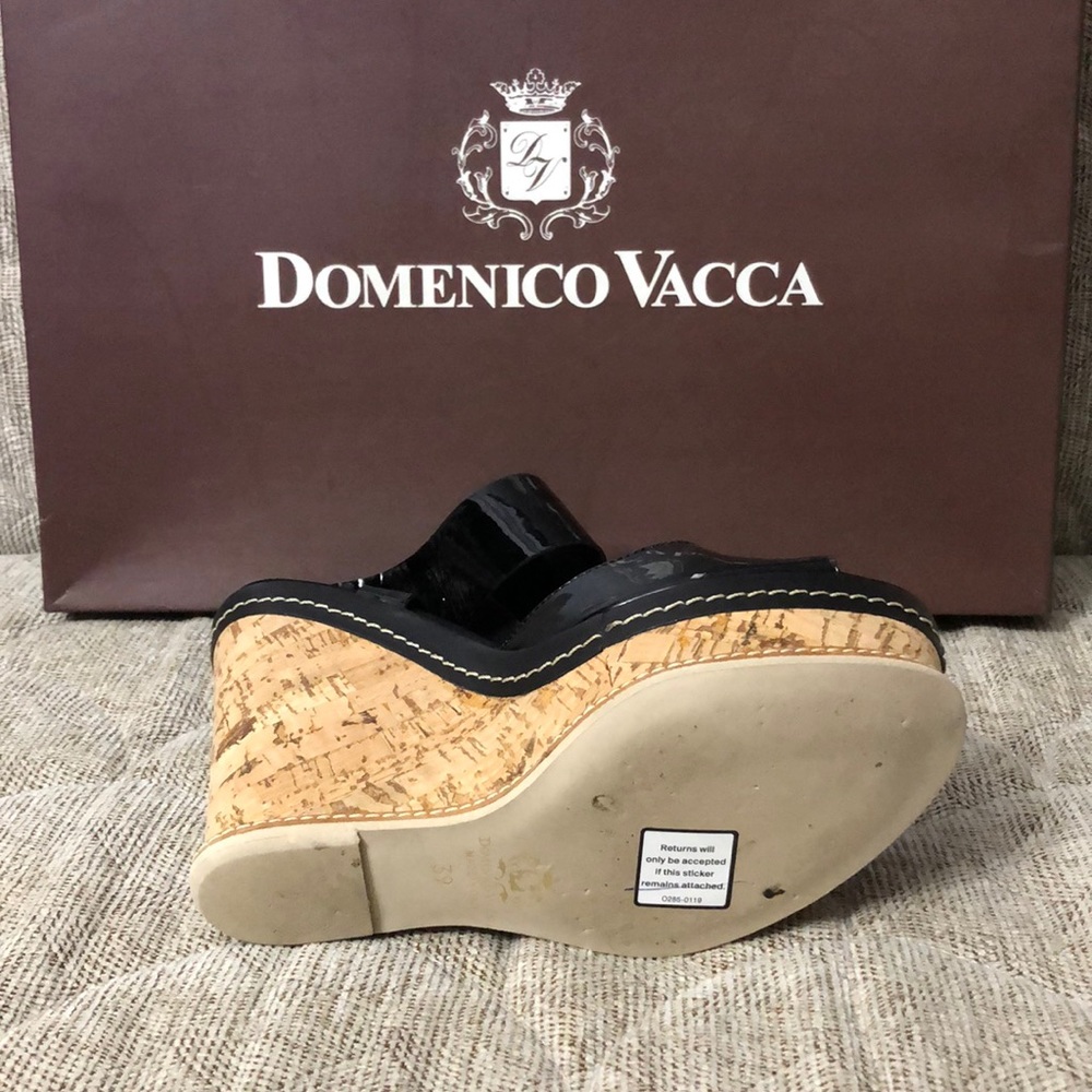 DOMENICO VACCA PLATFORM SANDALS SIZE 39 - Picture 5 of 8